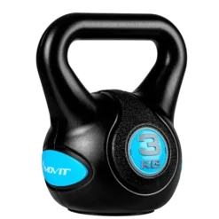 MOVIT Kettlebell Kunststoff grau 3 - 20 kg Schwarz Sale