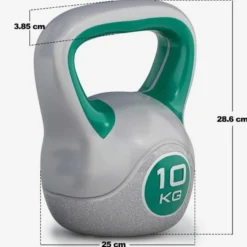 Gorilla Sports Kettlebell Kunststoff grau 2 - 20 kg Verschieden Online