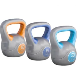 Gorilla Sports Kettlebell Kunststoff grau 2 - 20 kg Verschieden Online