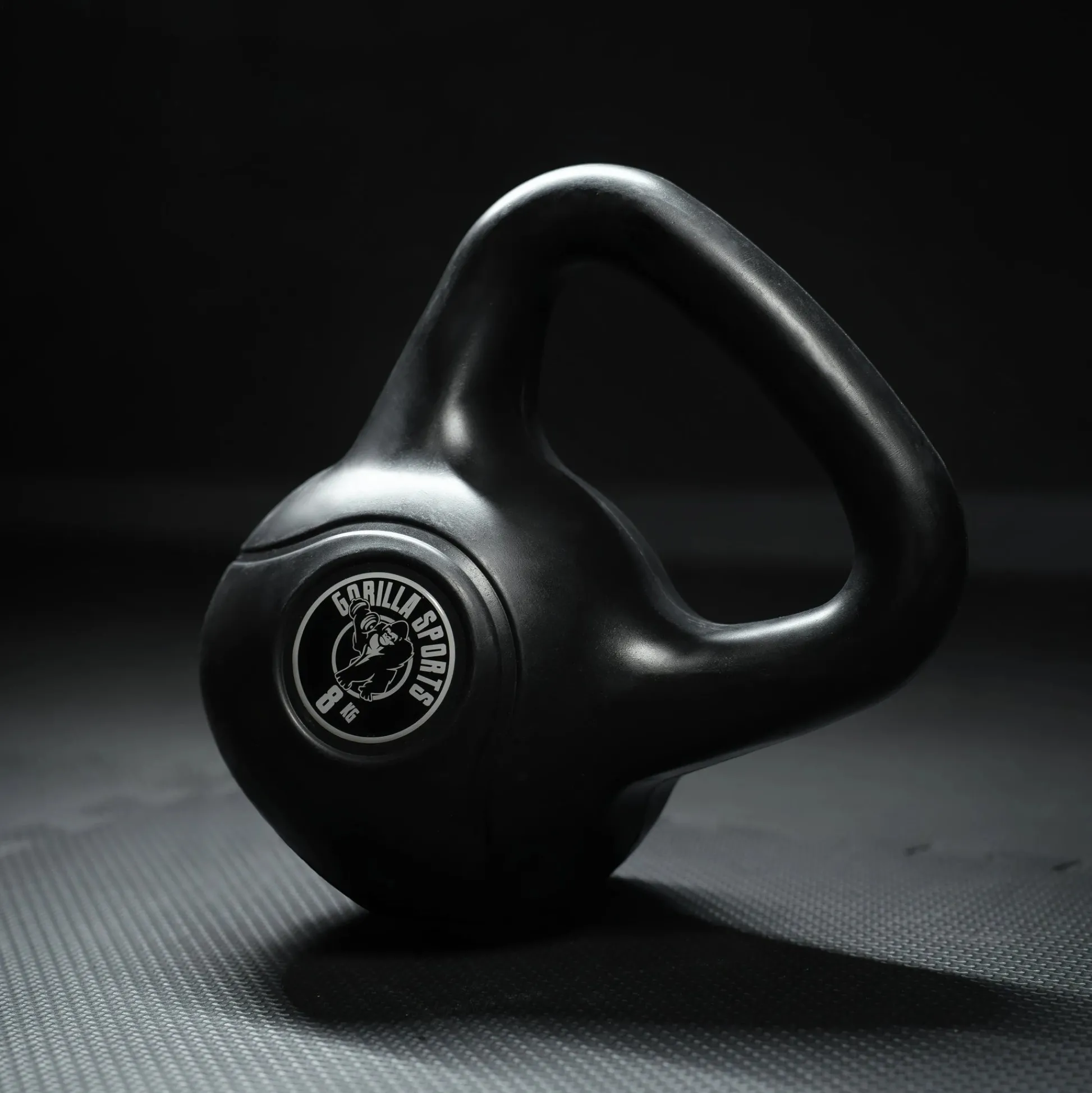 Gorilla Sports Kettlebell Kunststoff 2 - 20 kg Schwarz / Weiss Online
