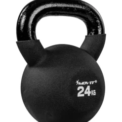 MOVIT Kettlebell Kunststoff 3 - 24 kg Schwarz Discount
