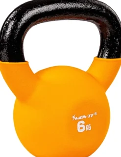 MOVIT Kettlebell Kunststoff 3 - 24 kg Orange Sale