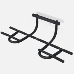 Gorilla Sports Klimmzugstange für den Türrahmen Multi Grip Schwarz Sale
