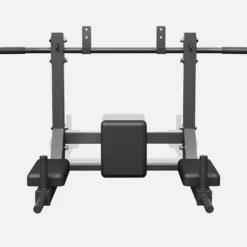 Gorilla Sports Klimmzugstange - 4in1 inkl, Dip Barren - Wandmontage Schwarz Outlet