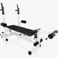 Gorilla Sports Kraftstation Universal Set Gusseisen Gripper 108 kg Weiss Online