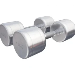 Gorilla Sports Kurzhantel Chrom 1 - 20 kg Chrom / Silber Discount