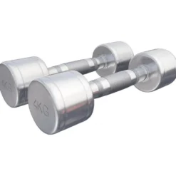 Gorilla Sports Kurzhantel Chrom 1 - 20 kg Chrom / Silber Best