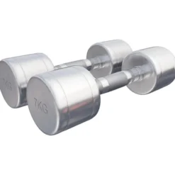 Gorilla Sports Kurzhantel Chrom 1 - 20 kg Chrom / Silber Sale