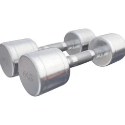 Gorilla Sports Kurzhantel Chrom 1 - 20 kg Chrom / Silber Online