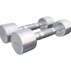 Gorilla Sports Kurzhantel Chrom 1 - 20 kg Chrom / Silber Best