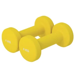 Gorilla Sports Kurzhanteln Gymnastik Neopren Rund 1 - 10 kg Gelb