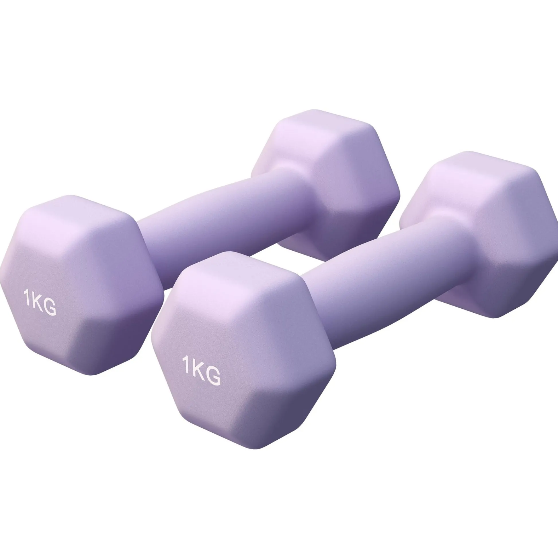 Gorilla Sports Kurzhanteln Gymnastik Neopren Hexagon 2 - 10 kg Blau Best