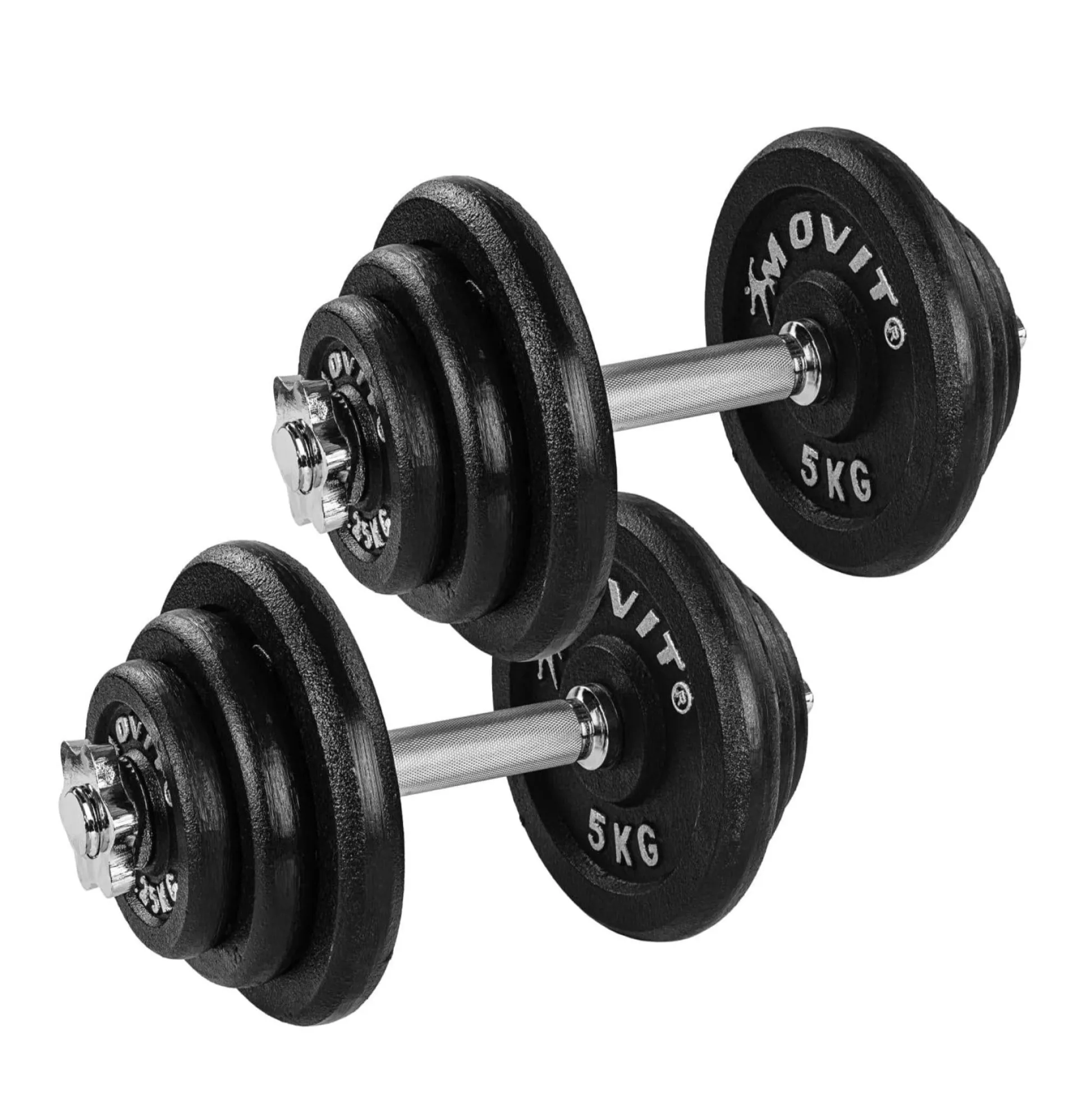 MOVIT Kurzhanteln Set 20 - 60 kg Schwarz Sale