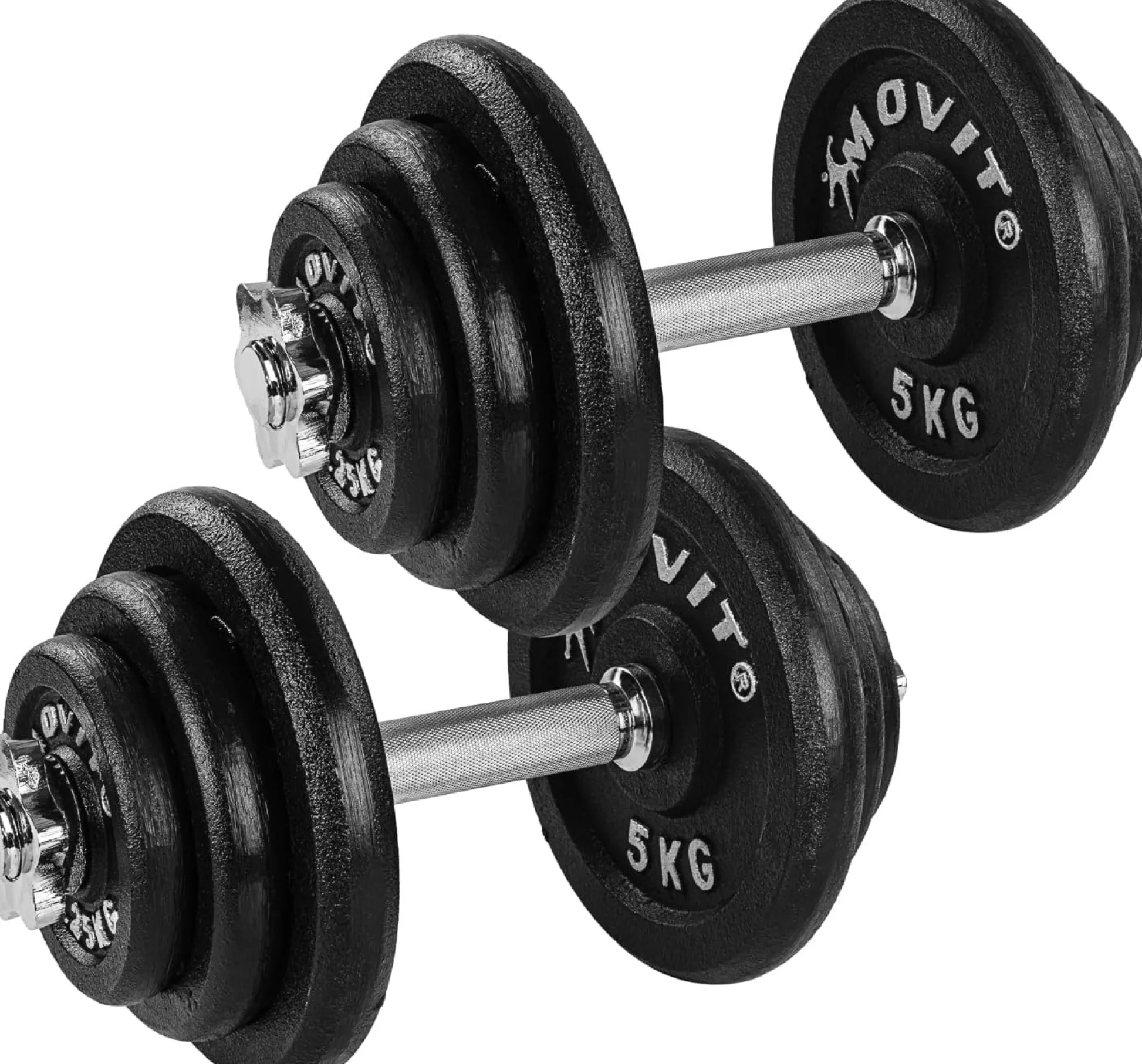 MOVIT Kurzhanteln Set 20 - 60 kg Schwarz Sale
