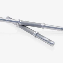 Gorilla Sports Kurzhantel Set Chrom 30 kg mit Sternverschlüssen Silber Clearance