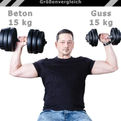 MOVIT Kurzhantel Set 10 - 30 kg Schwarz Sale