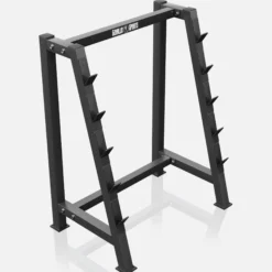 Gorilla Sports Langhantelablage für 5 Hantelstangen Schwarz New