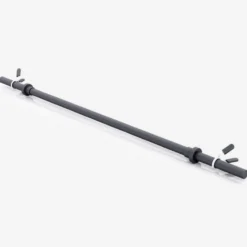 Gorilla Sports Langhantel Aerobic 130 cm mit Federverschlüssen Schwarz New