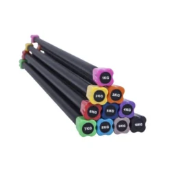 Gorilla Sports Langhantel Aerobic 1 - 10 kg Schwarz Online