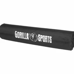 Gorilla Sports Langhantel 170 cm mit Nackenpolster mit Sternverschlüssen Silber Sale