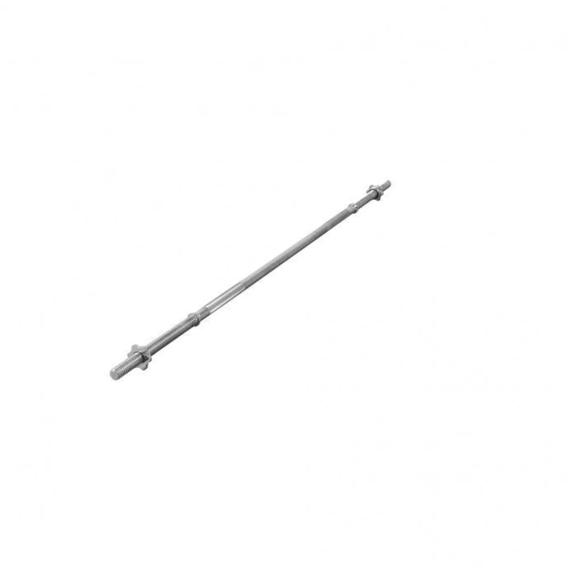 Gorilla Sports Langhantel 180 cm mit Sternverschlüssen Silber Sale