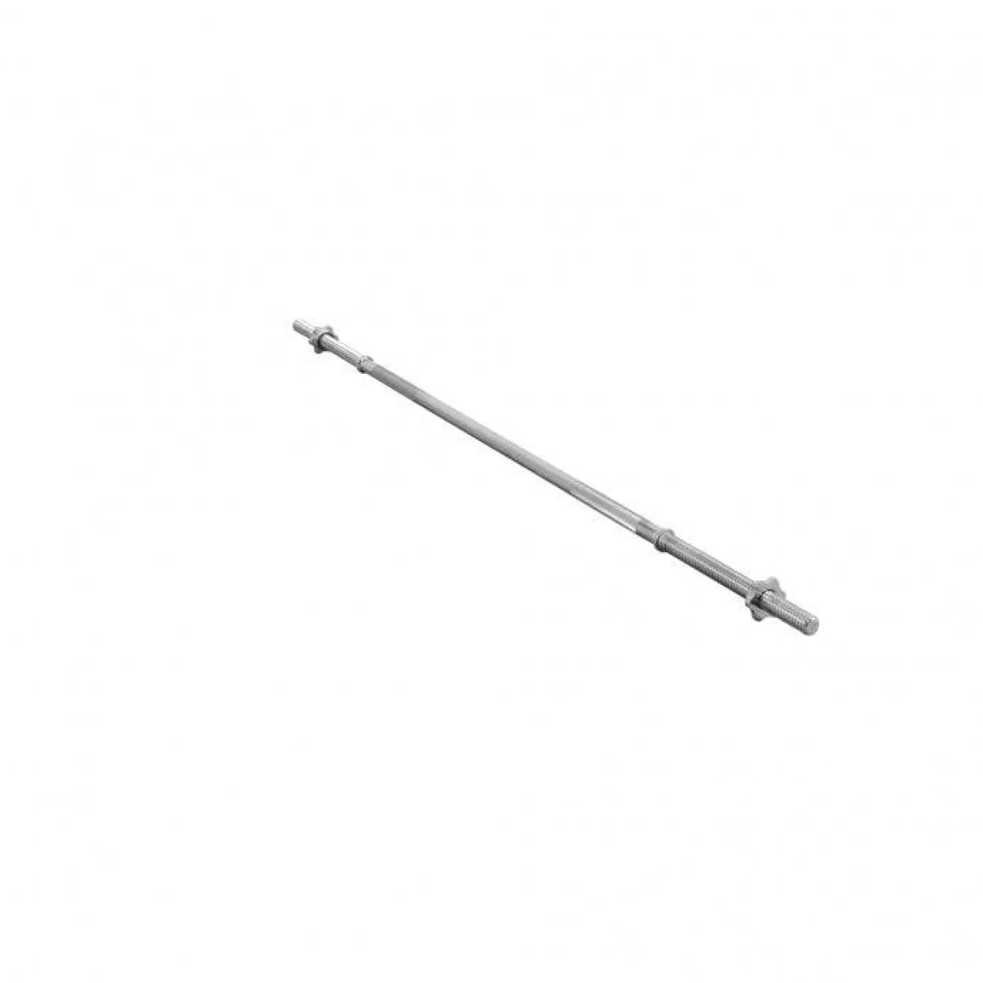 Gorilla Sports Langhantel 180 cm mit Sternverschlüssen Silber Sale
