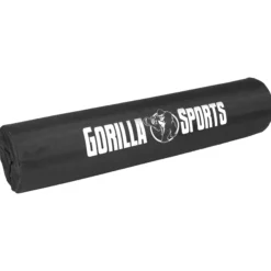 Gorilla Sports Langhantel Nackenpolster 40 cm mit Klettverschluss Schwarz Discount
