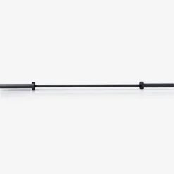 Gorilla Sports Langhantel Olympia Cerakote 220 cm mit Verschlüssen Schwarz / Goldfarben Clearance