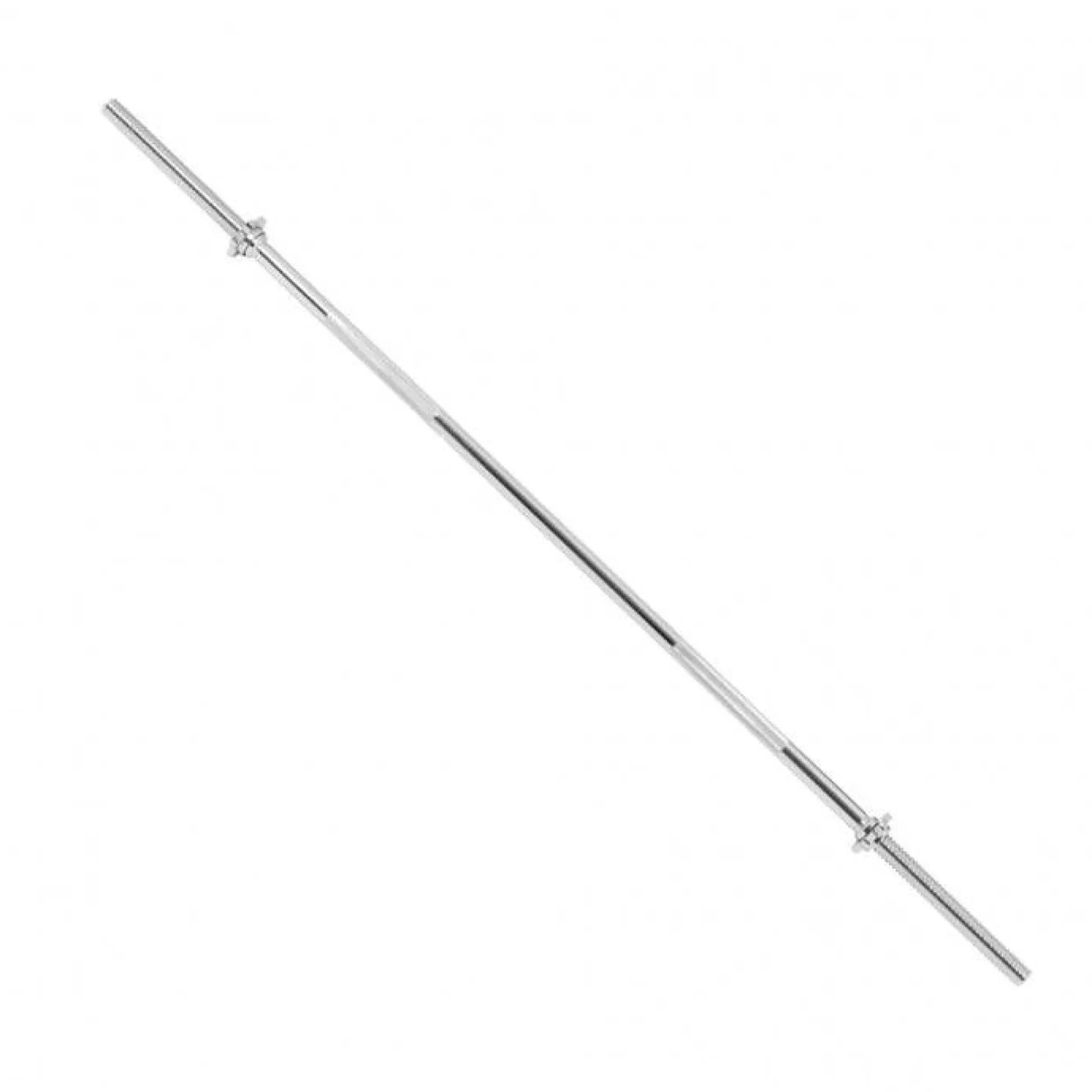 Gorilla Sports Langhantel Set Gusseisen 108 kg mit Verschlüssen Silber Outlet