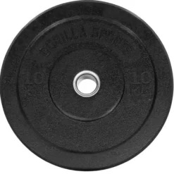 Gorilla Sports Langhantel Set Olympia Bumper Plates 140 kg Schwarz Clearance
