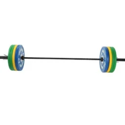 Gorilla Sports Langhantel Set Olympia Bumper Plates PRO 140 kg Verschieden Outlet
