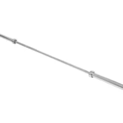 Gorilla Sports Langhantel Set Olympia Kunststoff Gripper 130 kg Schwarz / Silber New
