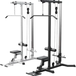 Gorilla Sports Latzugmaschine Weiss Online