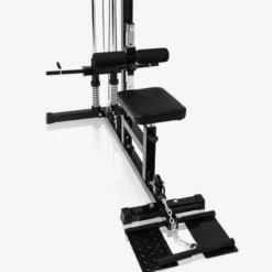 Gorilla Sports Latzugmaschine höhenverstellbar Schwarz Outlet