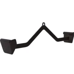 Gorilla Sports Latzug-/ Rudergriff Gummi Schwarz New