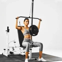 Gorilla Sports Latzugturm für die Kraftstation Universal Chrom Sale