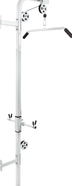 ScSports Latzug zur Wandmontage Weiss New