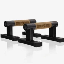 Gorilla Sports Liegestützgriffe 2er Set Holzoptik