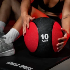 Gorilla Sports Medizinball aus Gummi 1 - 10 kg Verschieden Best