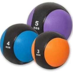 Gorilla Sports Medizinball aus Gummi 1 - 10 kg Verschieden Clearance