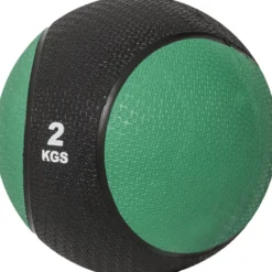Gorilla Sports Medizinball aus Gummi 1 - 10 kg Schwarz / Grün Sale