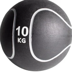 Gorilla Sports Medizinball aus Gummi Schwarz/Silber 1 - 10 kg Schwarz / Silber Clearance