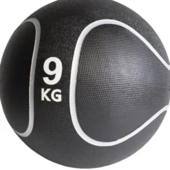 Gorilla Sports Medizinball aus Gummi Schwarz/Silber 1 - 10 kg Schwarz / Silber Online