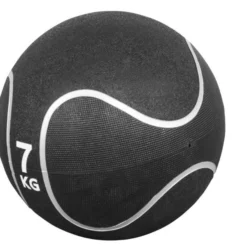 Gorilla Sports Medizinball aus Gummi Schwarz/Silber 1 - 10 kg Schwarz / Silber Online