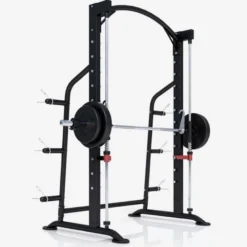 Gorilla Sports Multipresse Power Rack Olympia Schwarz / Rot / Silber Discount