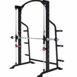 Gorilla Sports Multipresse Power Rack Olympia Schwarz / Rot / Silber Discount