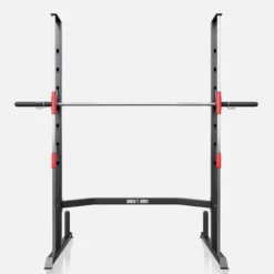 Gorilla Sports Multipresse Rack Schwarz / Rot / Silber Discount