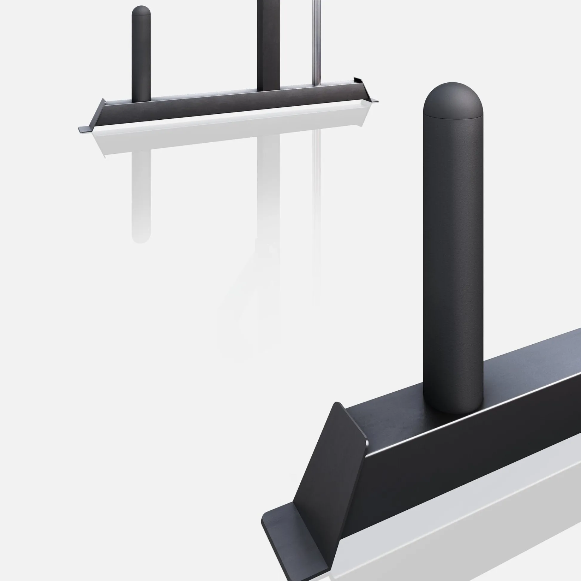 Gorilla Sports Multipresse Rack Schwarz / Rot / Silber Discount