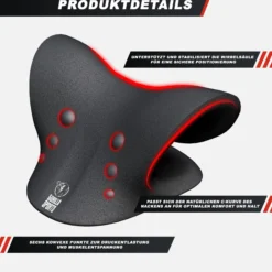 Gorilla Sports Nackenstrecker Schwarz Outlet