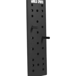 Gorilla Sports Pegboard Kletterbrett inkl, Kletterstifte Schwarz Sale